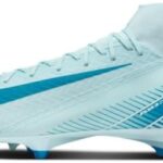 Nike Mercurial Superfly 10 Academy MG High-Top Soccer Cleats  (Glacier Blue/Blue Orbit)  | Soccer