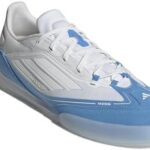 Adidas Men's F50 Messi Freestyle Sneaker, White/Gold Metallic/Blue Burst, 10.5 | Soccer
