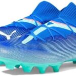 PUMA Men's Future 7 Pro Firm Artificial Ground Soccer Cleats Sneaker, Bluemazing White-Electric Peppermint, 9.5 | Soccer