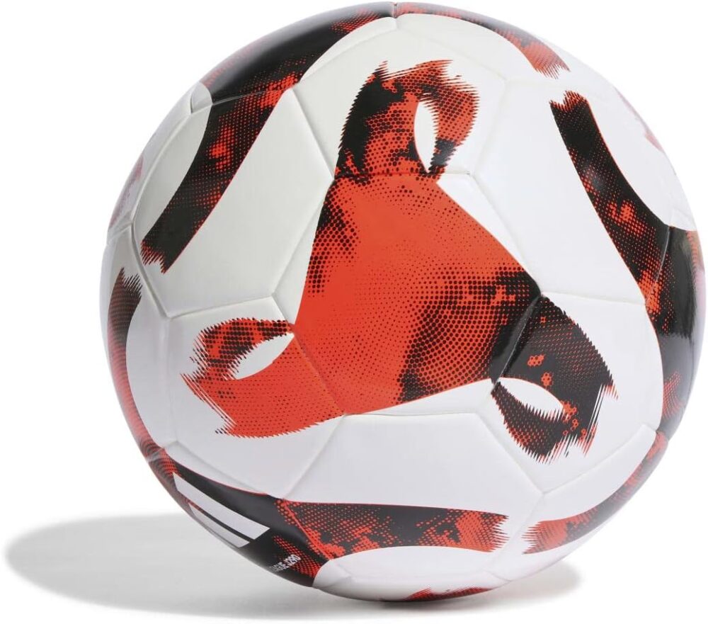Adidas Tiro League J290 Ball HT2424, Unisex, Soccer Ball, White/Black/Team Solar Orange, 5 : Sports & Outdoors - Image 2