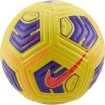 NIKE CU8047-720 Academy Recreational Soccer Ball Unisex Yellow/Violet Size 4 : Sports & Outdoors