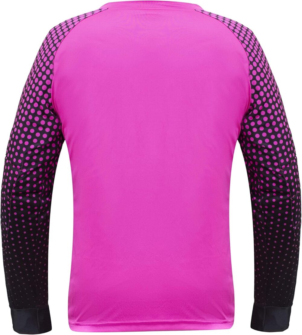 Soccer Goalie Jersey (Pink, AM (Chest 42-44")) : Clothing, Shoes & Jewelry - Image 3