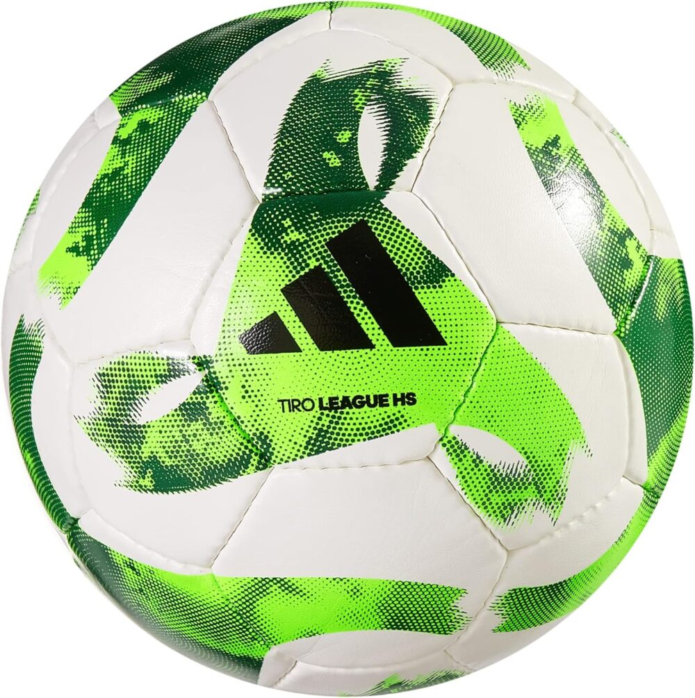 Adidas Unisex-Adult Tiro Match Soccer Ball, White/Team Green/Team Solar Green/Black, 5 : Sports & Outdoors