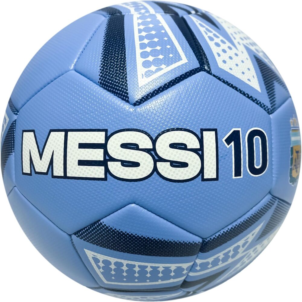 Icon Sports Argentine Football Association Lionel Messi Soccer Ball - AFA095BL Light Blue Size 5 : Sports & Outdoors - Image 7