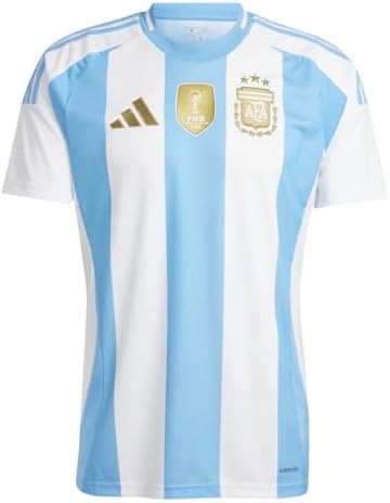 adidas Men's Argentina Jersey, White/Blue, Medium : Clothing, Shoes & Jewelry
