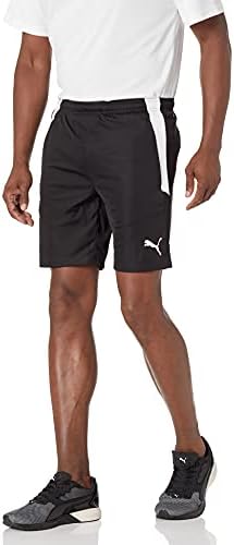 PUMA mens teamLIGA Training Shorts, Black/White, Small US at Amazon Men’s Clothing store
