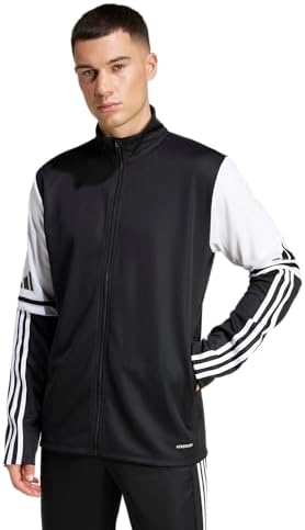 adidas Men's Squadra 25 Training Jacket, Black/White at Amazon Men’s Clothing store