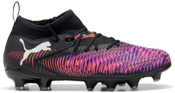 | PUMA Future 8 Match Firm Artificial Ground , Black White/Glowing Red,