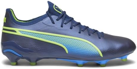 | PUMA Mens King Ultimate Soccer Cleats Cleated, Firm Ground - Blue