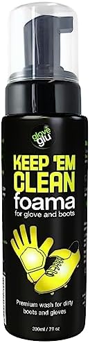 Glove Glu Keep 'Em Clean Foama for Goalkeeper Gloves and Football Boots, 200ml