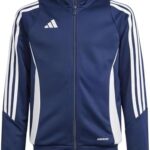adidas Unisex-Kid's Tiro 24 Training Jacket, Team Navy Blue/White, Large: Clothing, Shoes & Jewelry