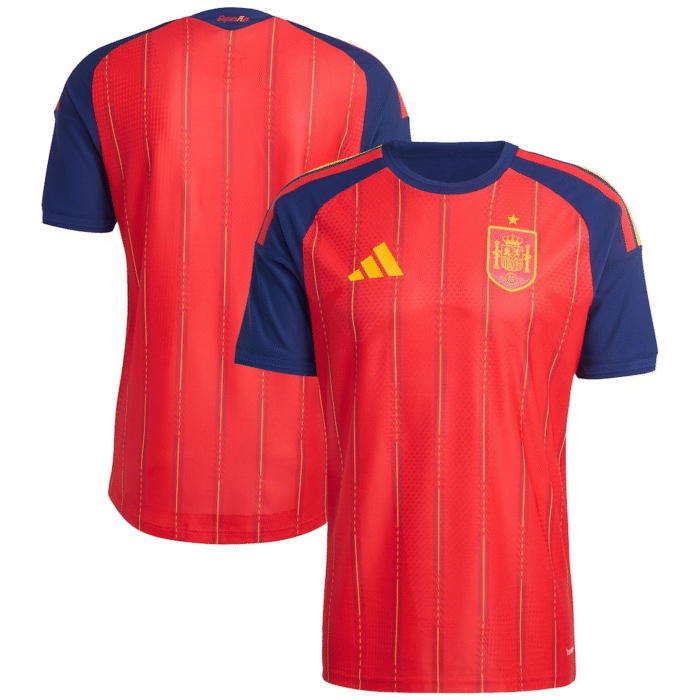 Spain National Team adidas FIFA x World Cup 2026 Home On Field Authentic Jersey - Red