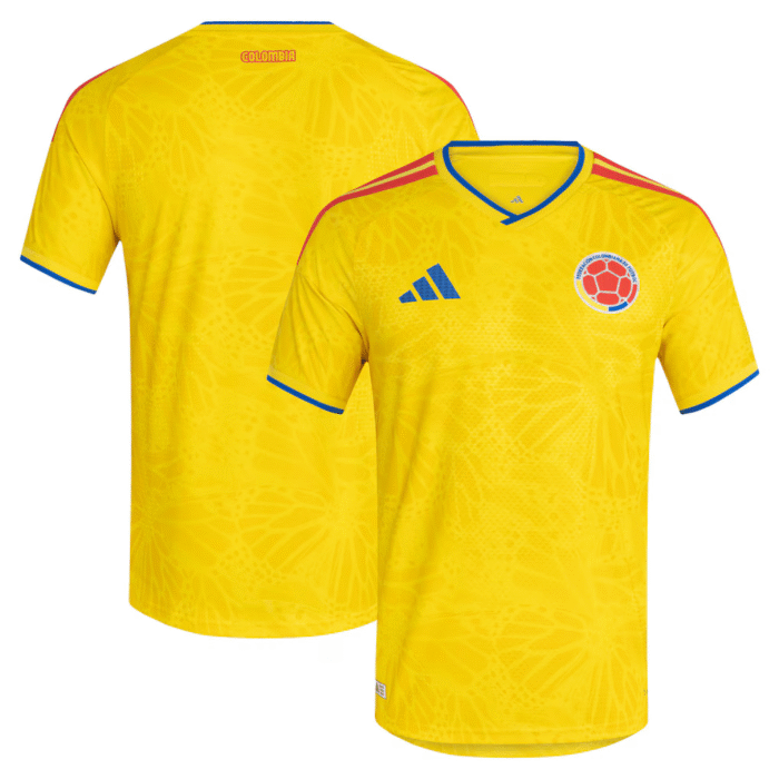 Colombia National Team adidas FIFA x World Cup 2026 Home On Field Authentic Jersey - Yellow