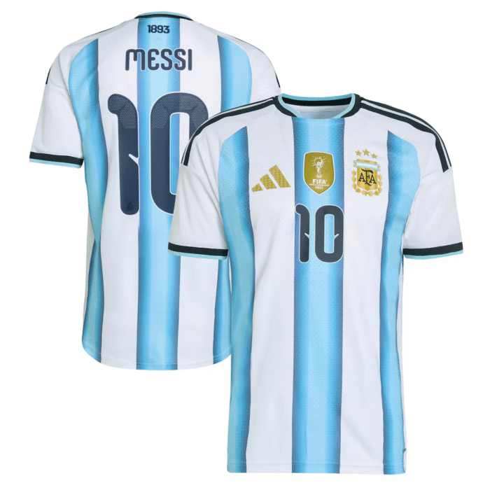 Lionel Messi Argentina National Team adidas FIFA x World Cup 2026 Home Replica Jersey - White