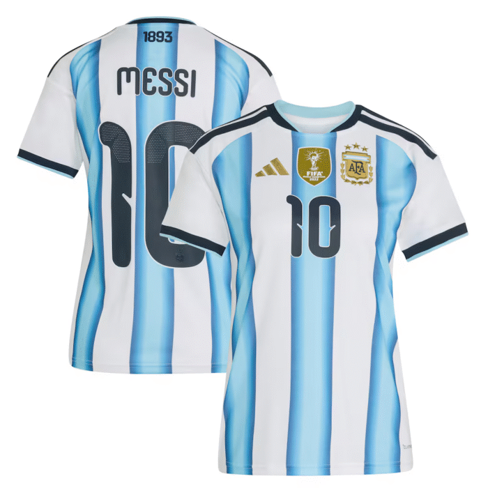 Lionel Messi Argentina National Team adidas Women's FIFA x World Cup 2026 Home Replica Jersey - White