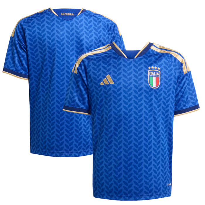 Italy National Team adidas Youth FIFA x World Cup 2026 Home Replica Jersey - Blue