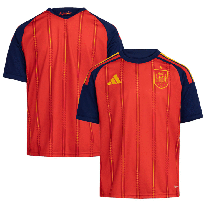 Spain National Team adidas Youth FIFA x World Cup 2026 Home Replica Jersey - Red